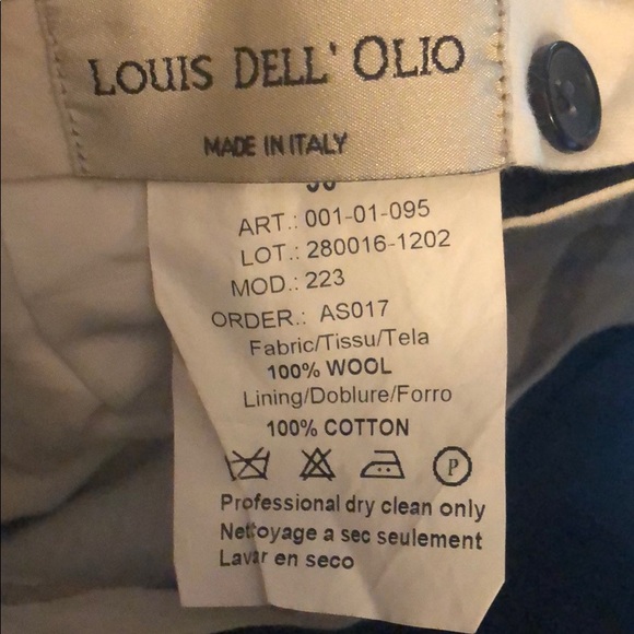 Louis Dell Olio lightweight wool pants - Picture 5 of 6